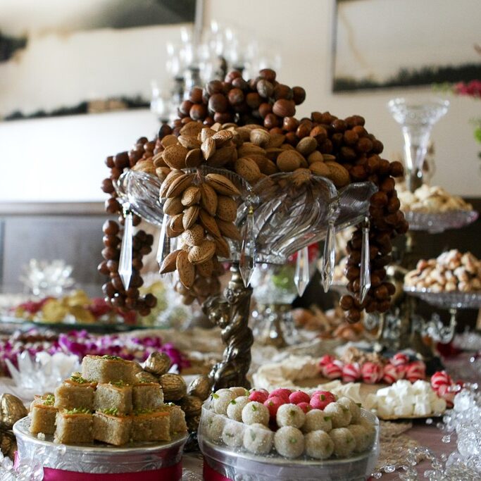 San_Francisco_Wedding_Photographer_NIghtingale_Photography A table filled with lots of different types of food.