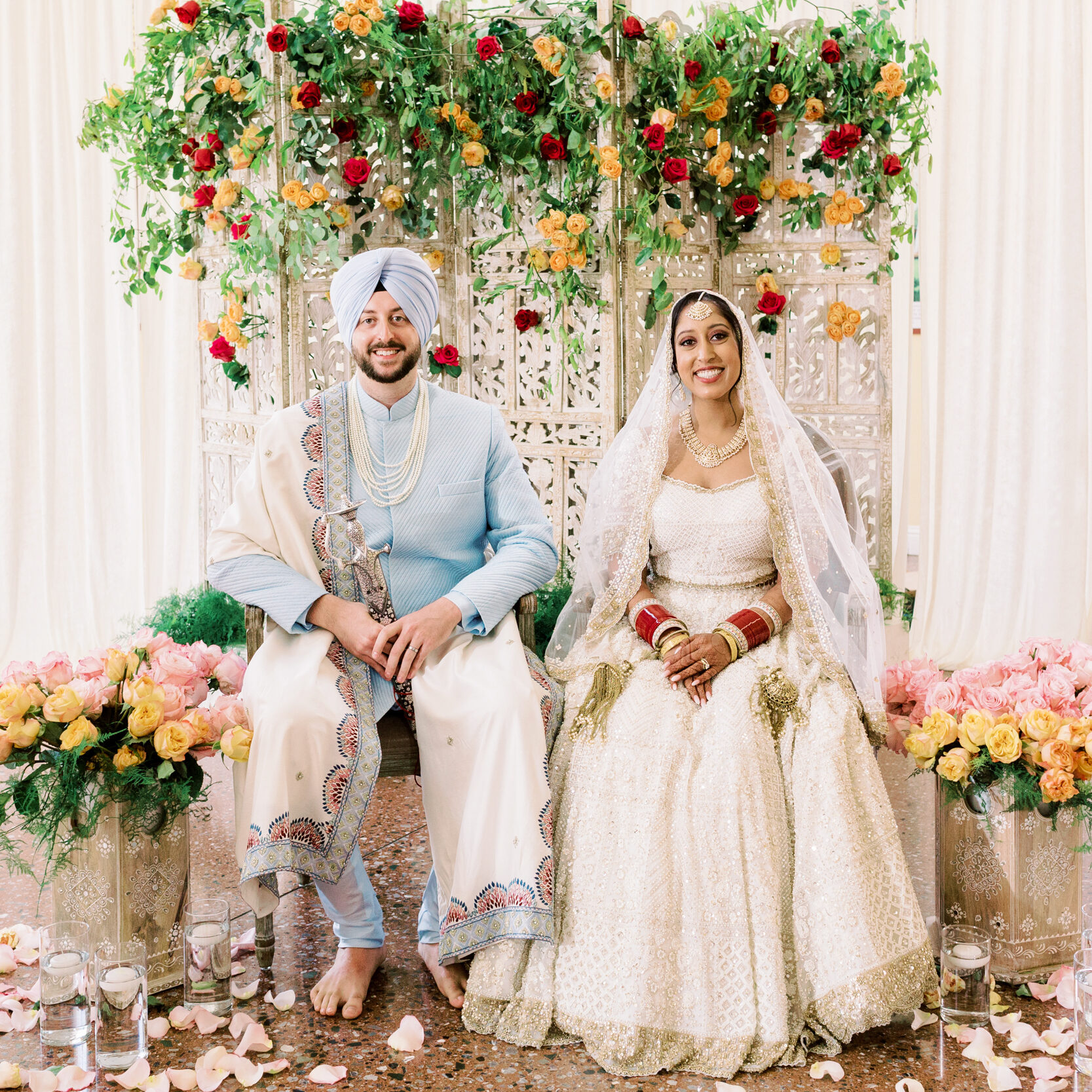 San Jose Gurdwara Wedding Photography